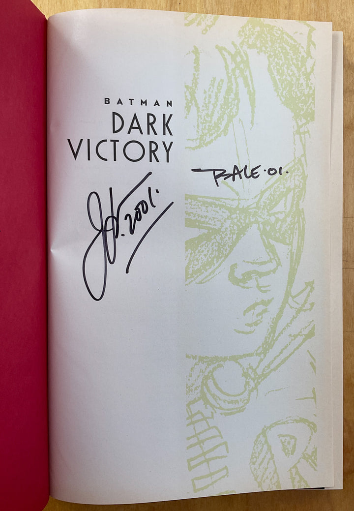 Batman: Dark Victory (2001) First Edition Signed by the Creators