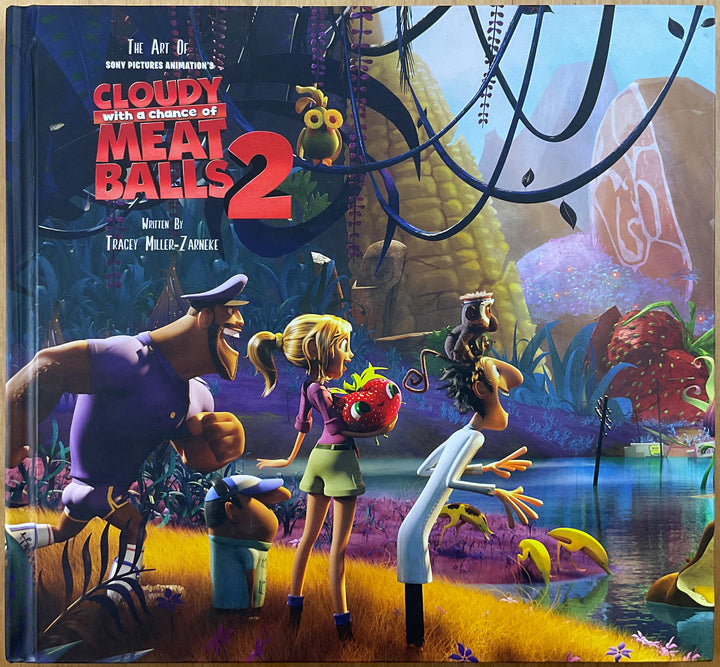 The Art of Cloudy with a Chance of Meatballs 2 - Signed by Four Artists with Drawings