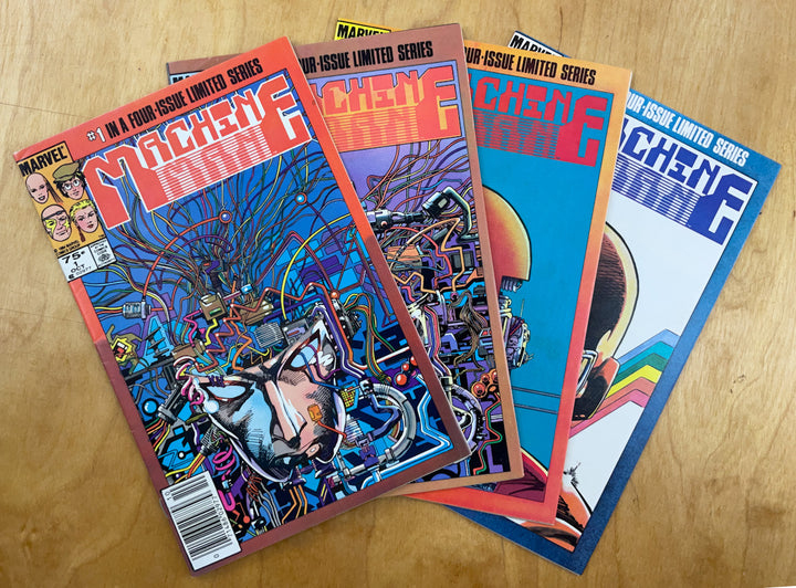 Machine Man #1-4 - Complete Set