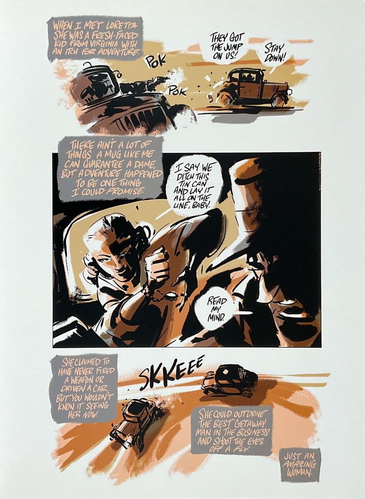 A Glimpse Of Crime And Terror (Signed)