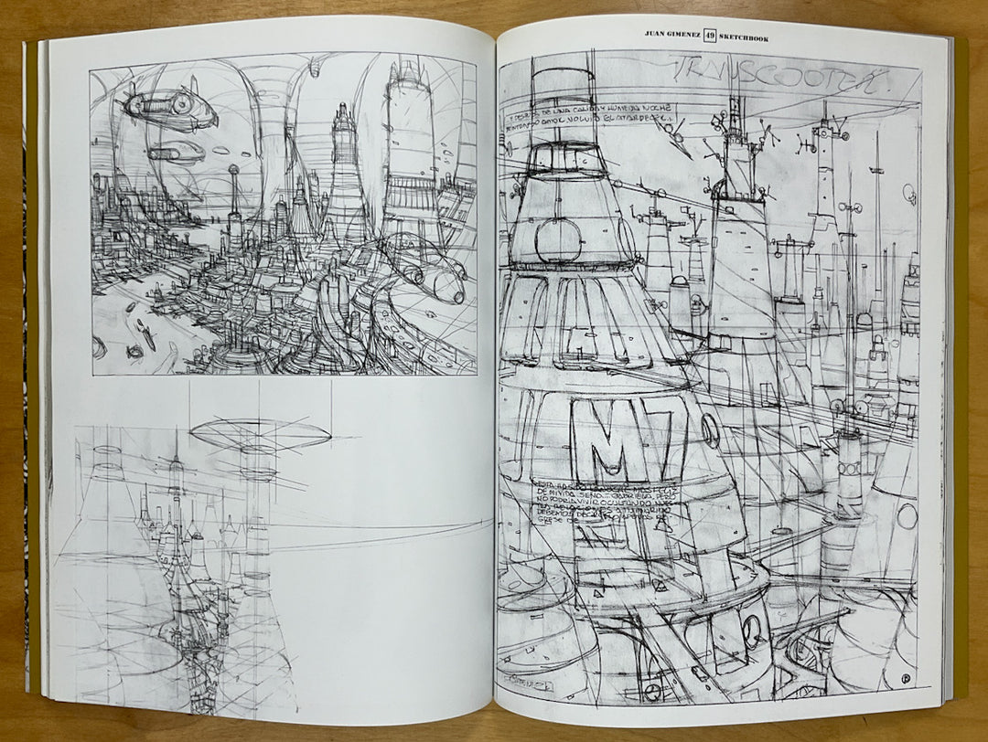 Juan Gimenez Sketchbook 1