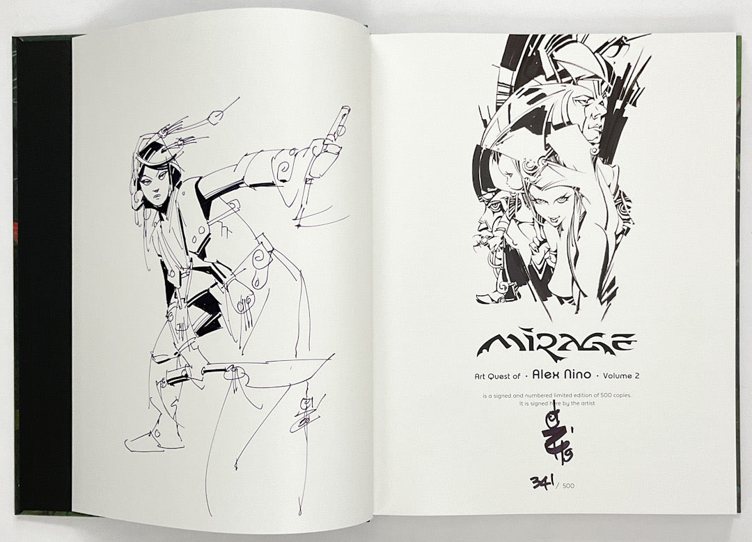 Mirage: Art Quest of Alex Nino, Vol. 2 - Signed with a Full-Page Drawing