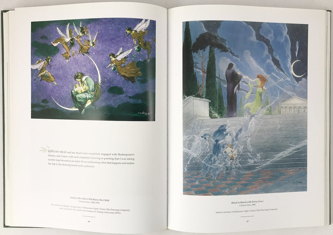 Drawing Down the Moon: The Art of Charles Vess - Hardcover First