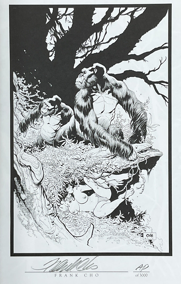 Frank Cho - Sketches and Scribbles, Book 2 - Signed & Numbered