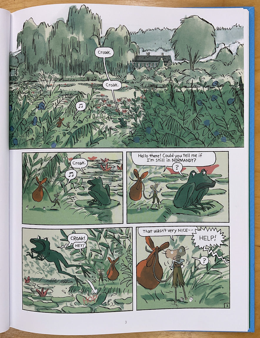 Musnet: The Mouse of Monet - Inscribed with a Drawing