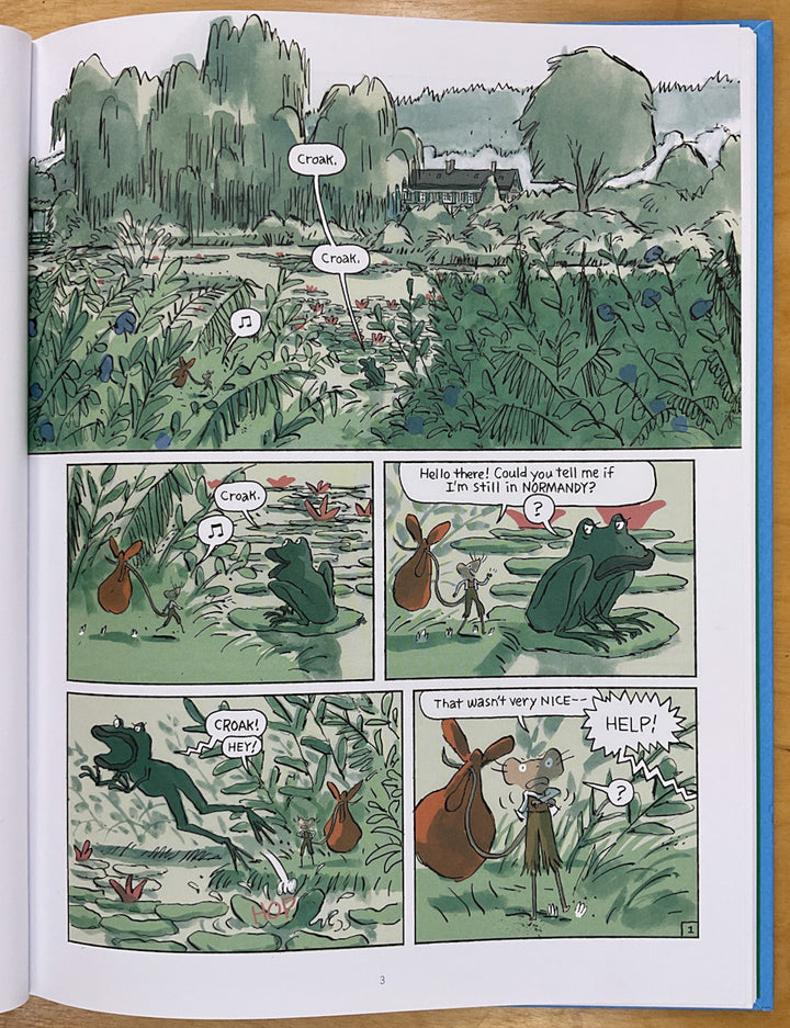 Musnet: The Mouse of Monet - Inscribed with a Drawing