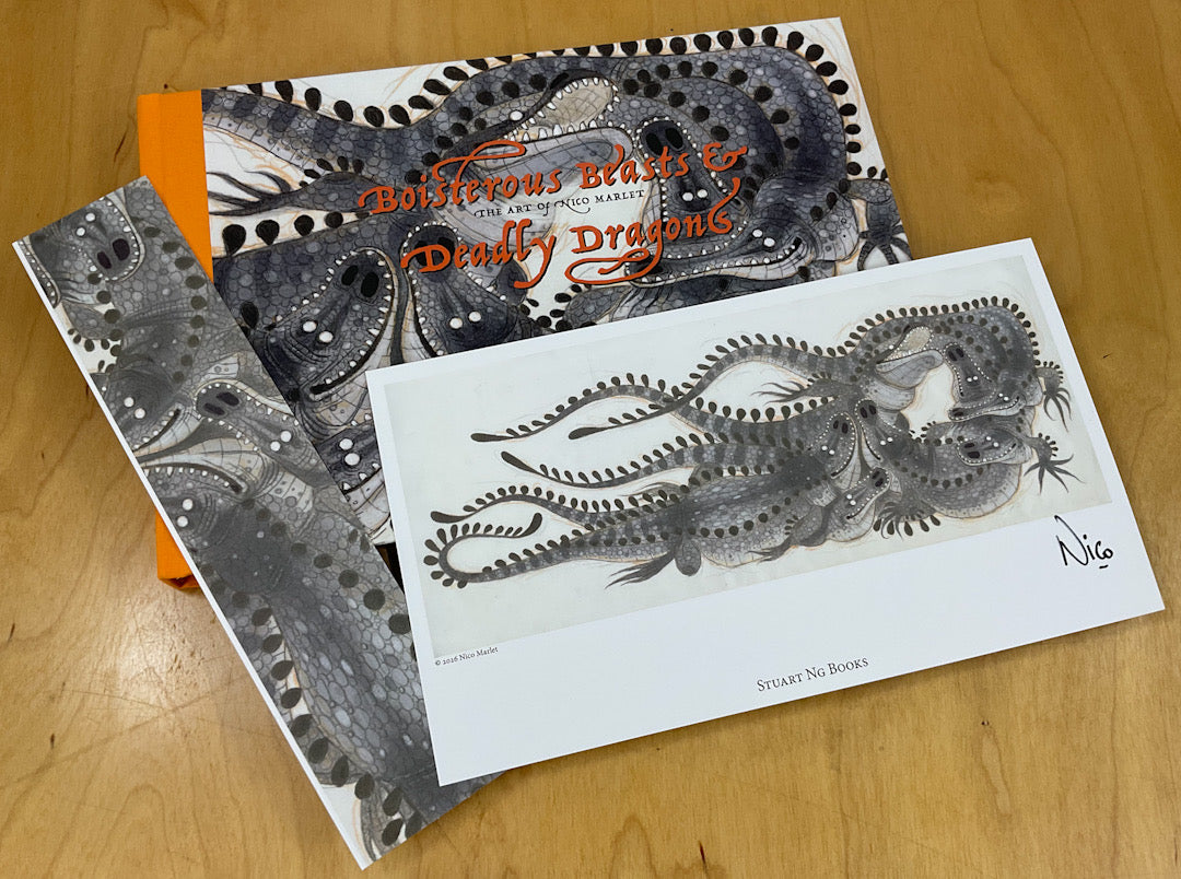 Boisterous Beasts & Deadly Dragons: The Art of Nico Marlet - With a Signed Ex-Libris