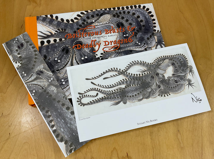 Boisterous Beasts & Deadly Dragons: The Art of Nico Marlet - With a Signed Ex-Libris