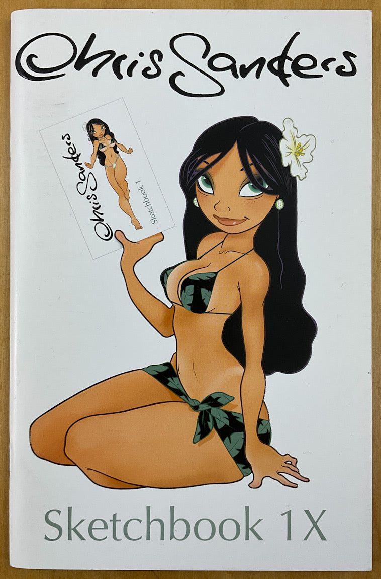 Chris Sanders Sketchbook 1X - Signed