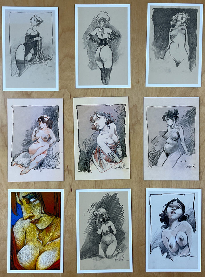 Femmes Postcard Set