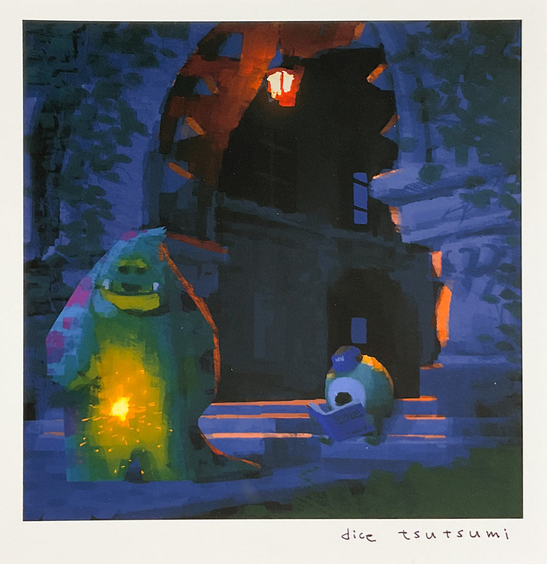 Monsters University Crew Gift Signed & Numbered Art Print