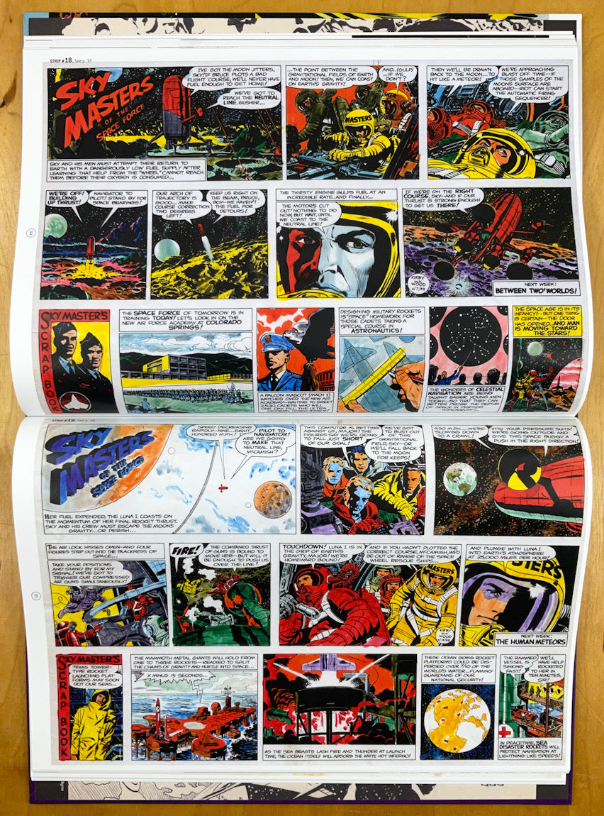 Sky Masters of the Space Force - The Complete Sunday Strips in Color - Expanded Deluxe Edition