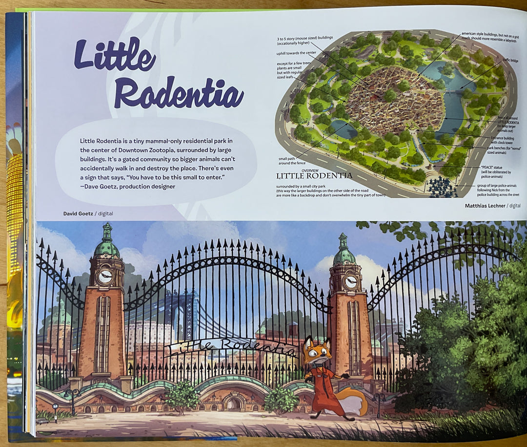 The Art of Zootopia - First Printing