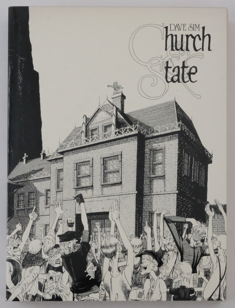 Cerebus, Book 3: Church & State Vol. 1 - First Printing Inscribed with a Drawing