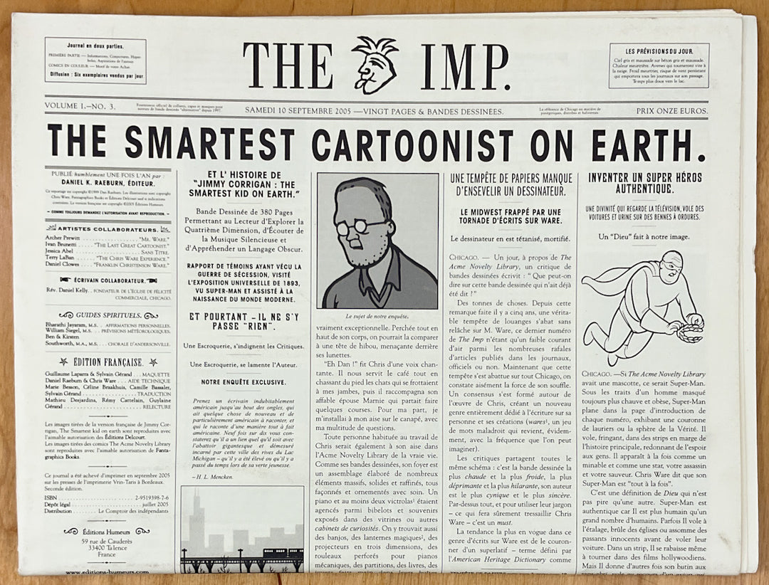 The Imp #3: Special Chris Ware Issue - French Edition