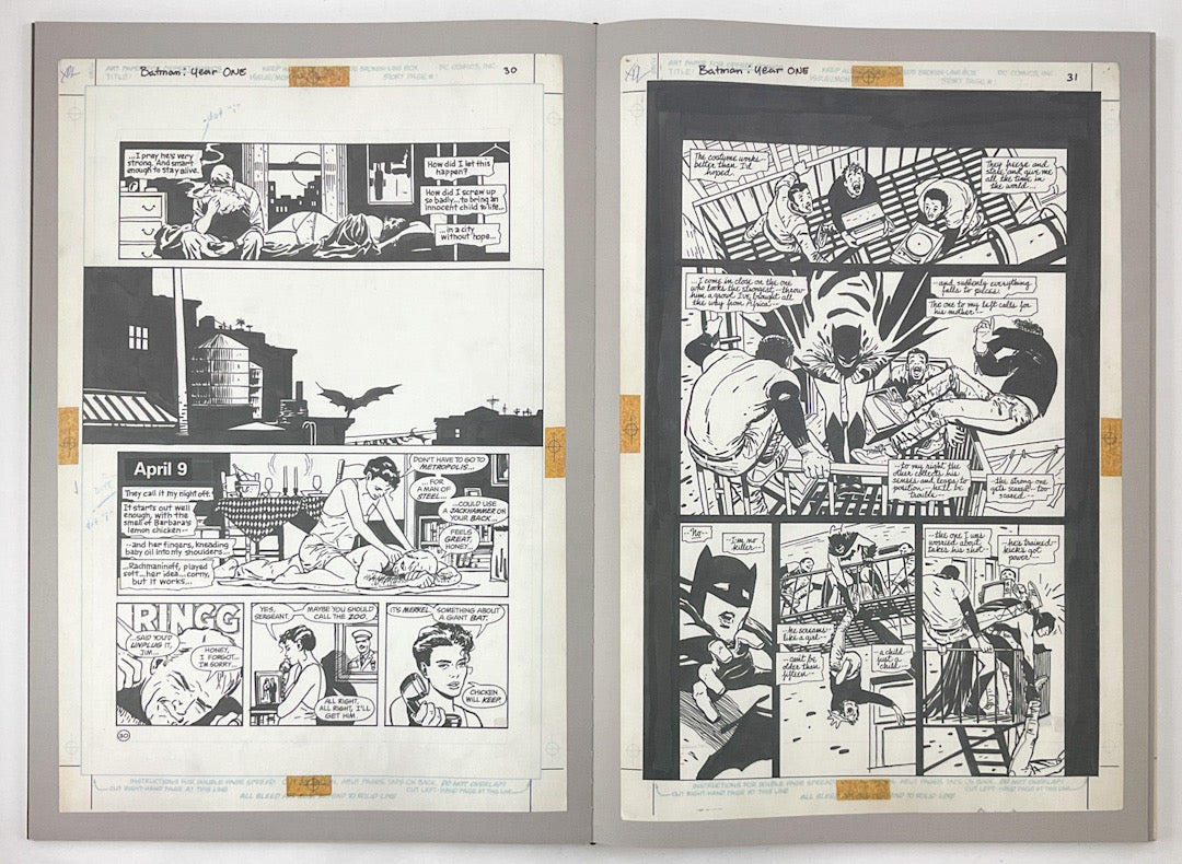 David Mazzucchelli's Batman Year One Artist's Edition