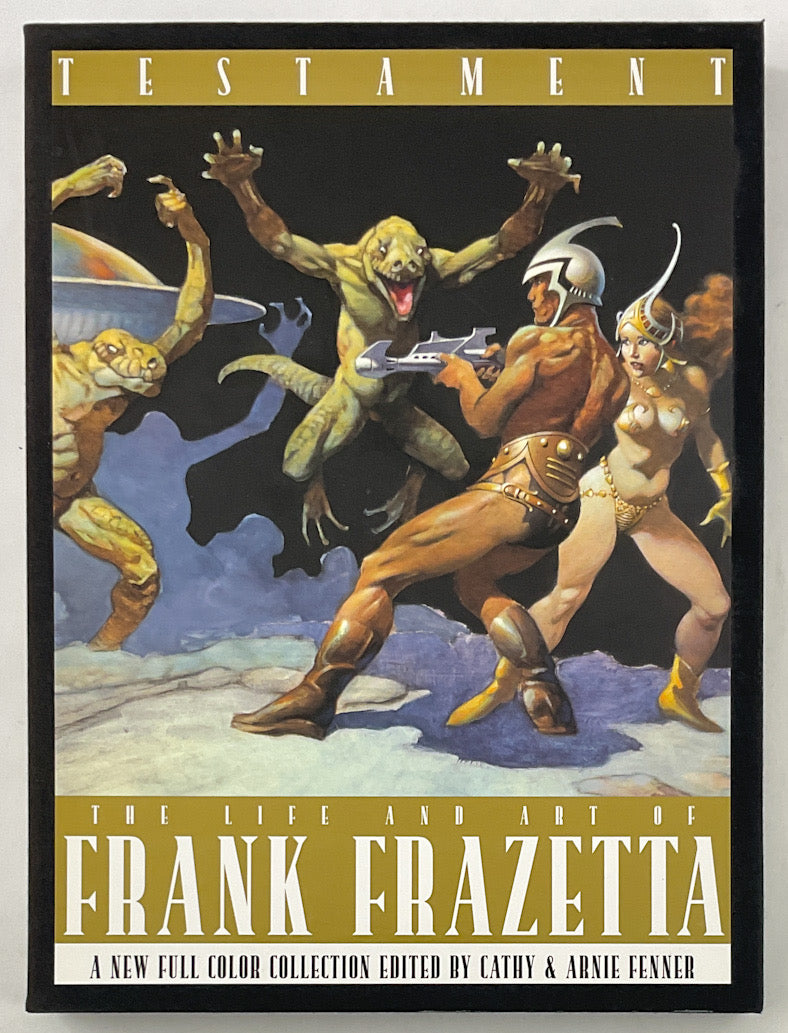 Testament: The Life and Art of Frank Frazetta - Deluxe Slipcased Edition