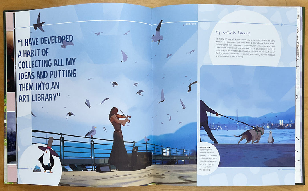 Atey Ghailan: An Artistic Journey- Signed Kickstarter Edition