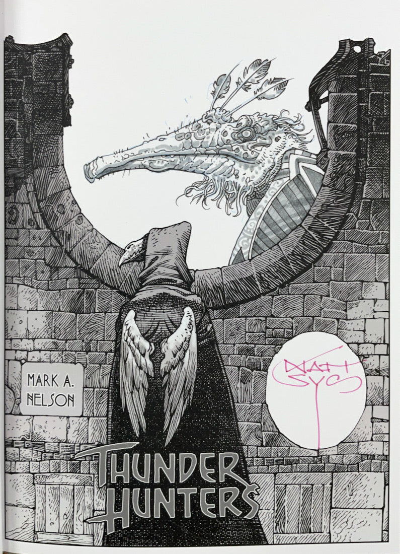 Thunder Hunters - Signed with a drawing