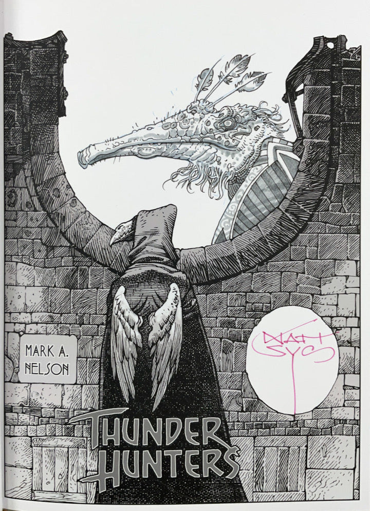 Thunder Hunters - Signed with a drawing