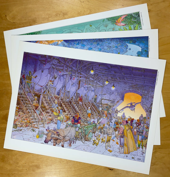 La Cite Feu (The City of Fire) Signed & Numbered Portfolio