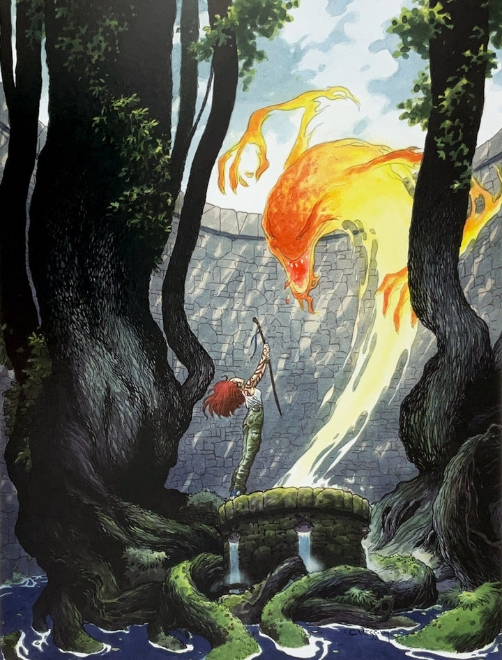 Drawing Down the Moon: The Art of Charles Vess - Hardcover First