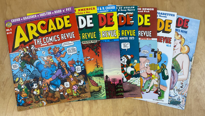 Arcade, The Comics Revue #1-7 - Complete Run