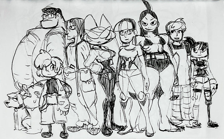 From Scratch: Alex Ahad Sketch Collection #1