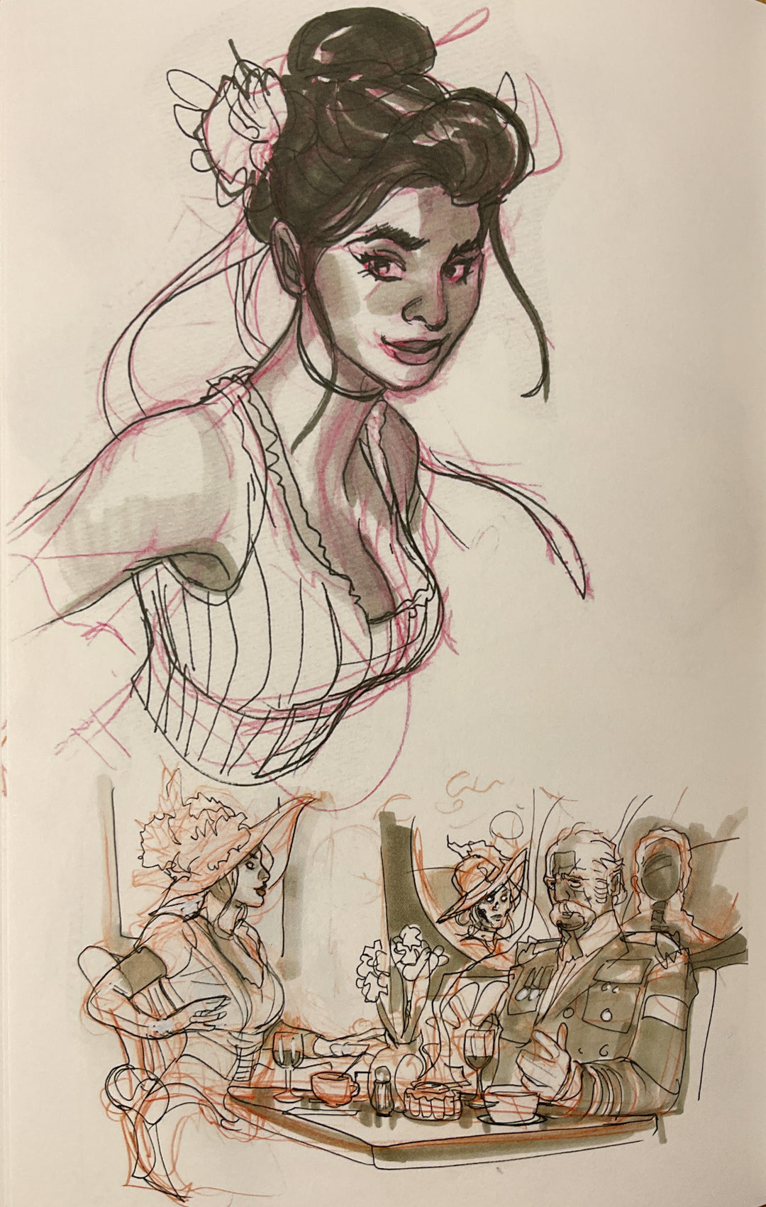 Ooh La La: A Terry Dodson Sketchbook - Signed