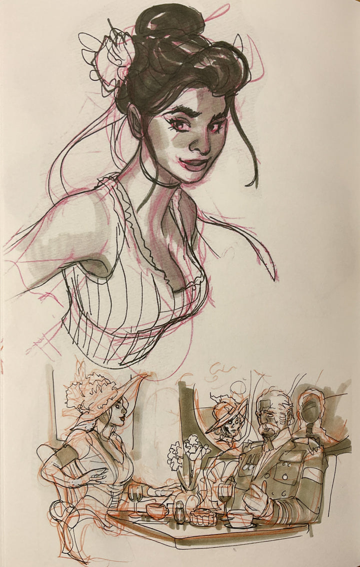 Ooh La La: A Terry Dodson Sketchbook - Signed