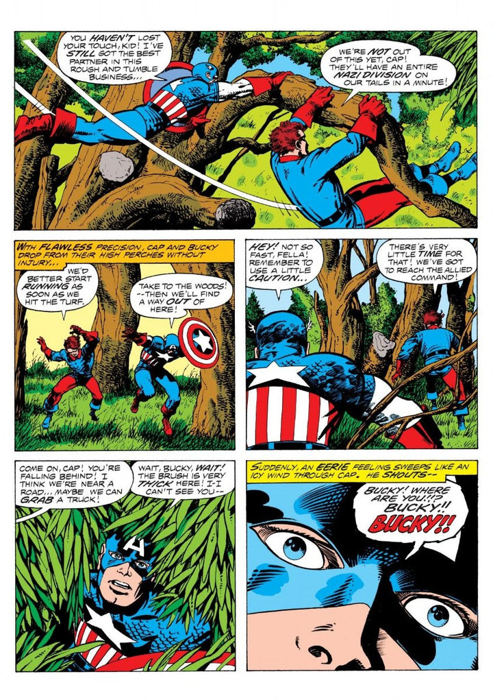 Captain America's Bicentennial Battles Marvel Treasury Edition