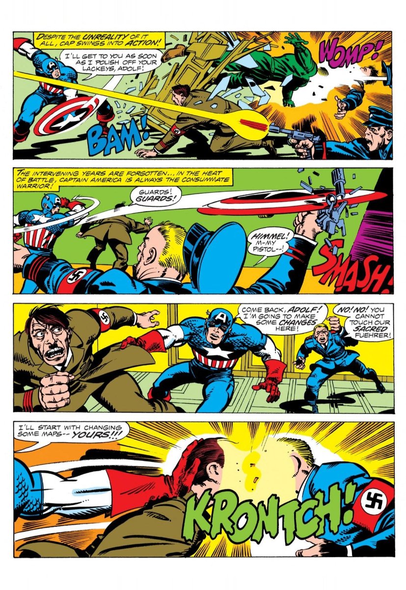 Captain America's Bicentennial Battles Marvel Treasury Edition