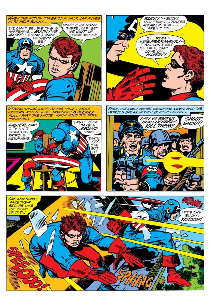 Captain America's Bicentennial Battles Marvel Treasury Edition