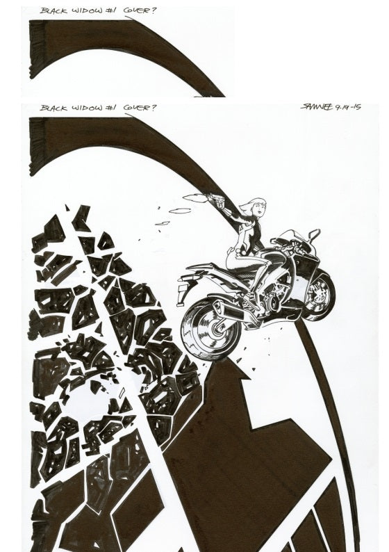 Chris Samnee's Black Widow Artist's Edition