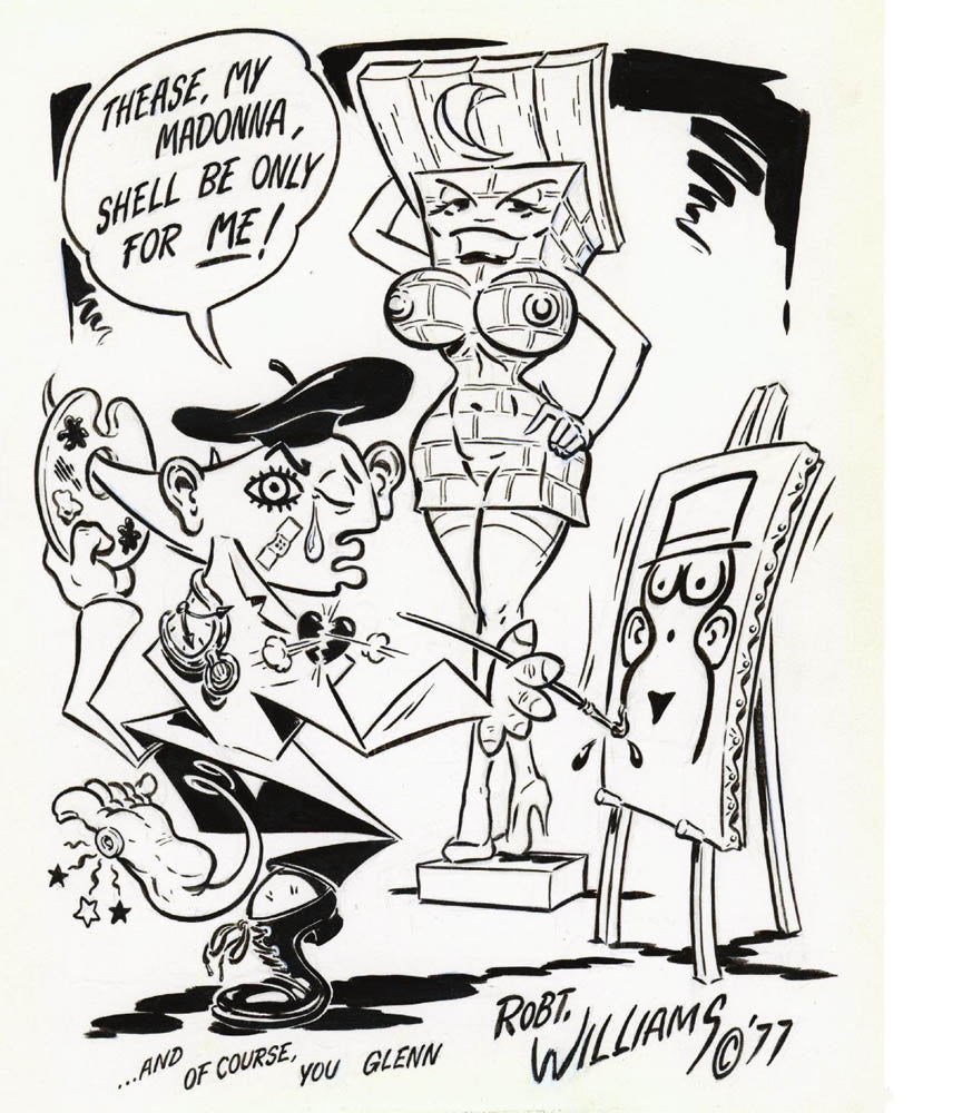 The Blighted Eye: Original Comic Art from the Glenn Bray Collection - Signed 1st