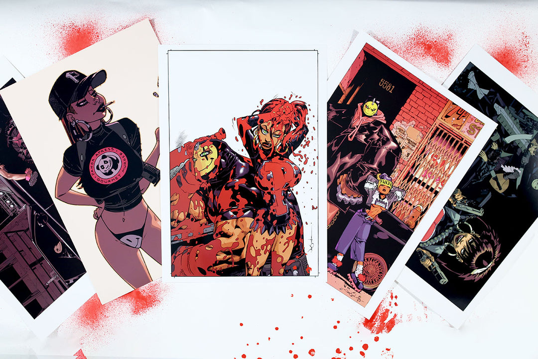 Jason Pearson's Body Bags 5-Print Set - Set A