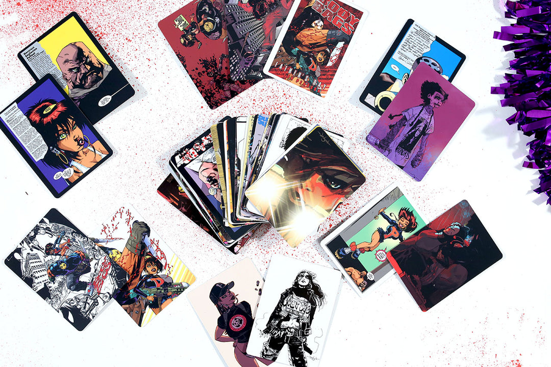 Jason Pearson's Body Bags Trading Card Set