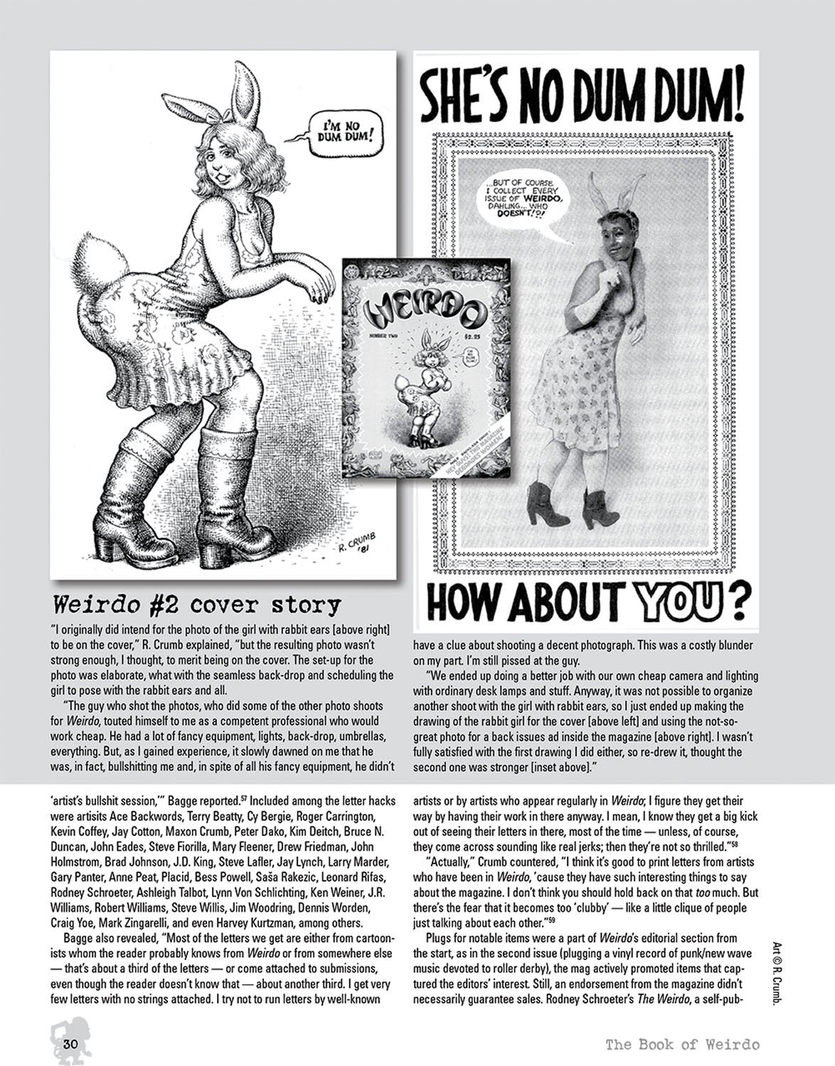 The Book of Weirdo A Retrospective of R. Crumb's Legendary Humor Comi