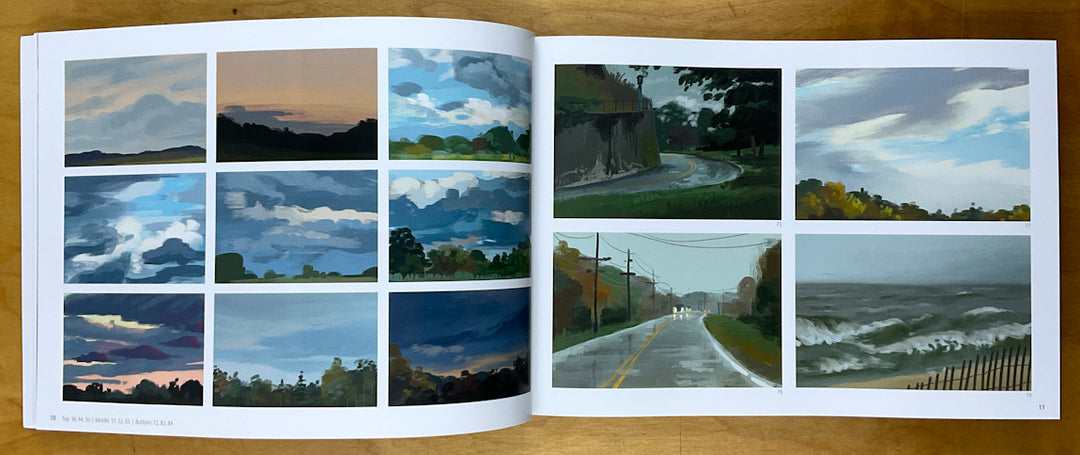 Scenic Routes: Plein Air Studies by Gina Garavalia - Signed