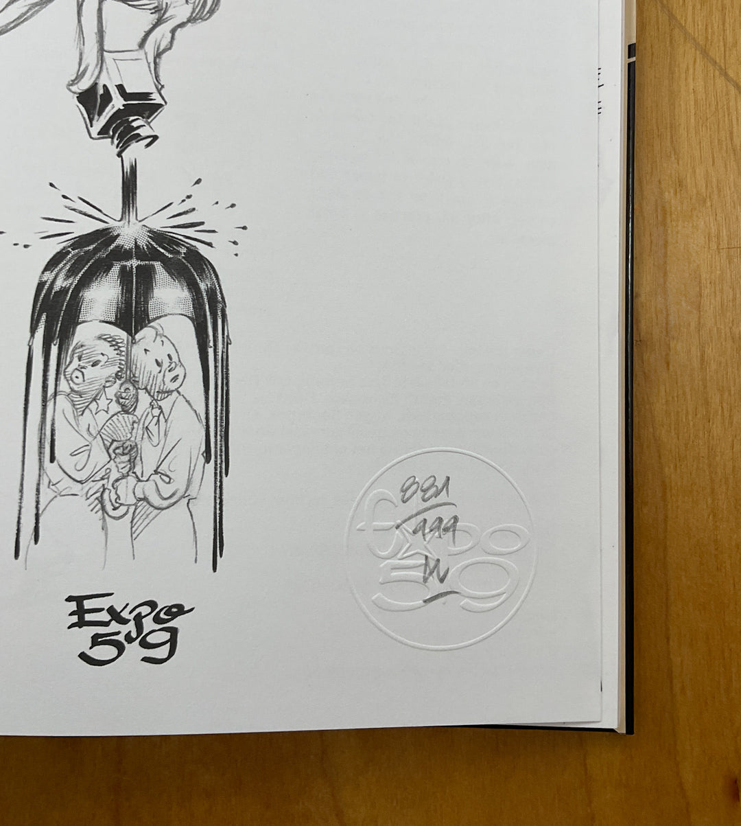 Under the ink - Bakelitte & Formika - Signed & Numbered