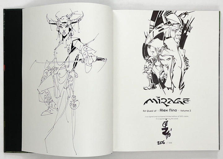 Mirage: Art Quest of Alex Nino, Vol. 2 - Signed with a Full-Page Drawing