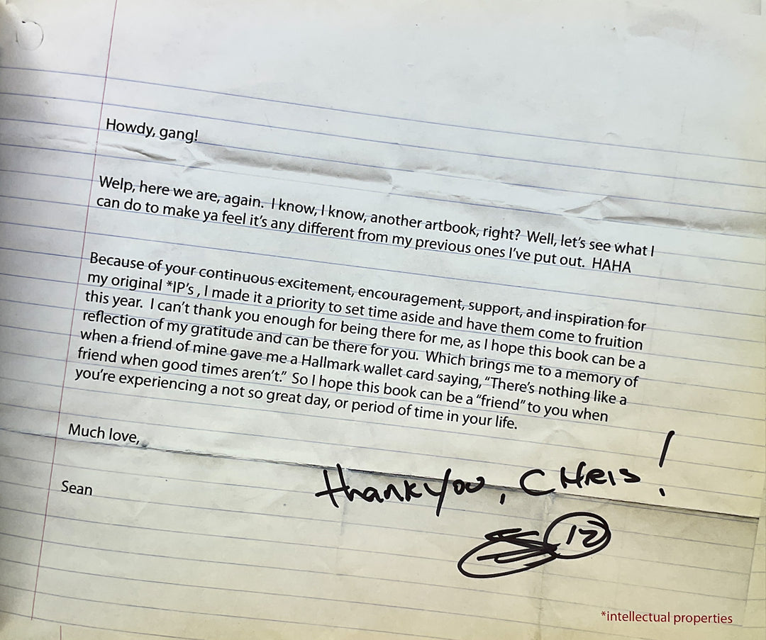 Cheeks: Still Together - Signed with a Drawing