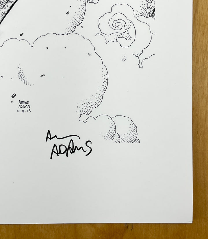 Monsters Attack!!! by Arthur Adams - Signed Print