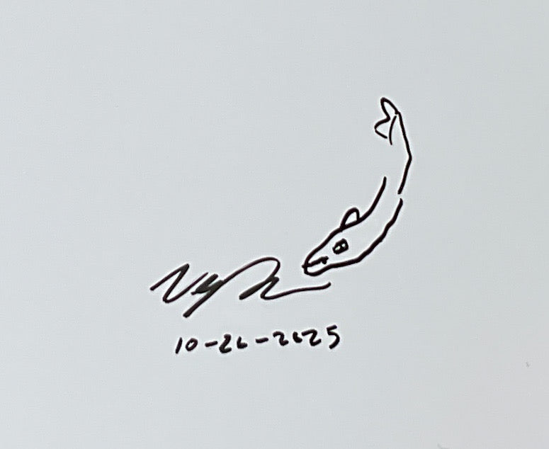 Pacific Dream - Signed with a Drawing