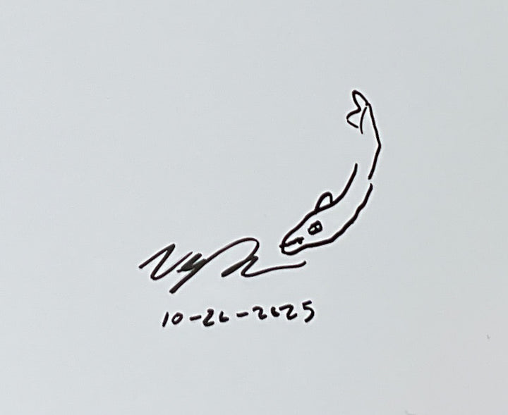 Pacific Dream - Signed with a Drawing