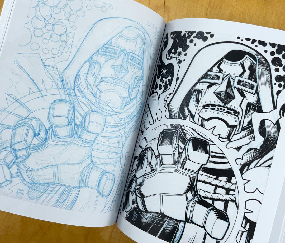 Arthur Adams 2025 Sketchbook - Signed & Numbered Foil Stamped Edition