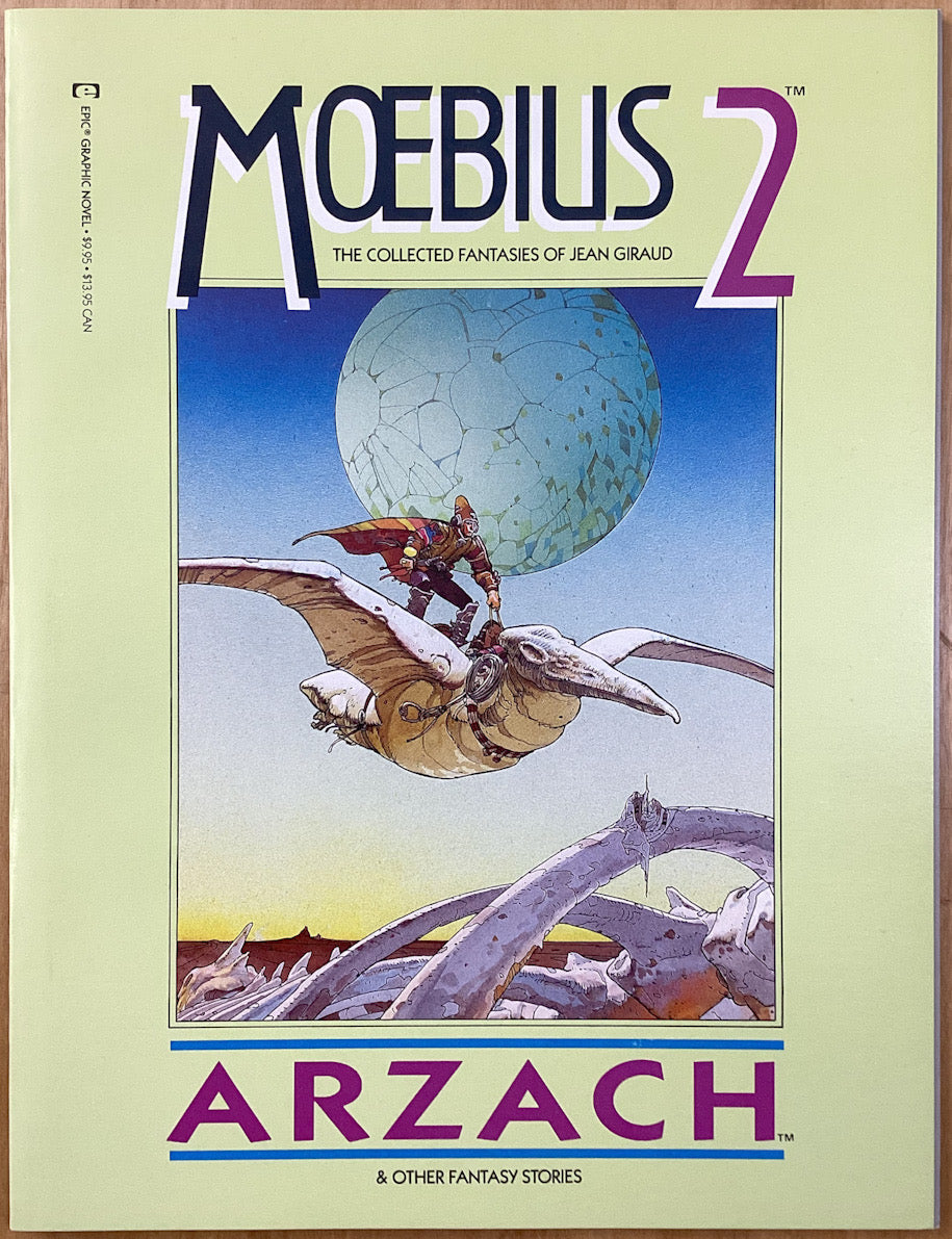 Moebius 2: Arzach & Other Fantasy Stories - First Printing