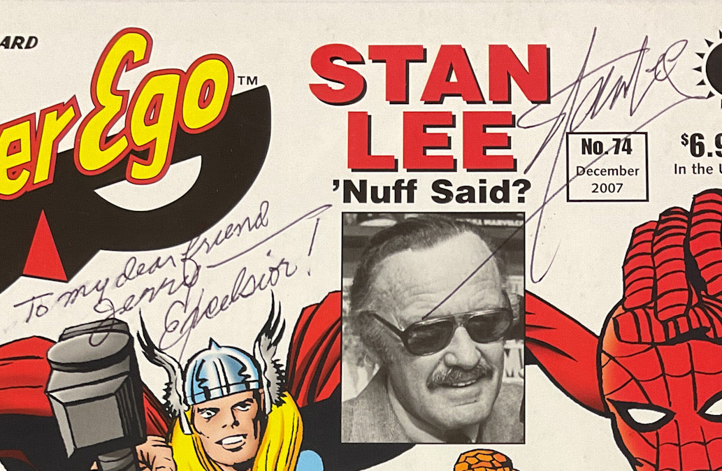 Alter Ego Magazine #74 - Signed by Stan Lee