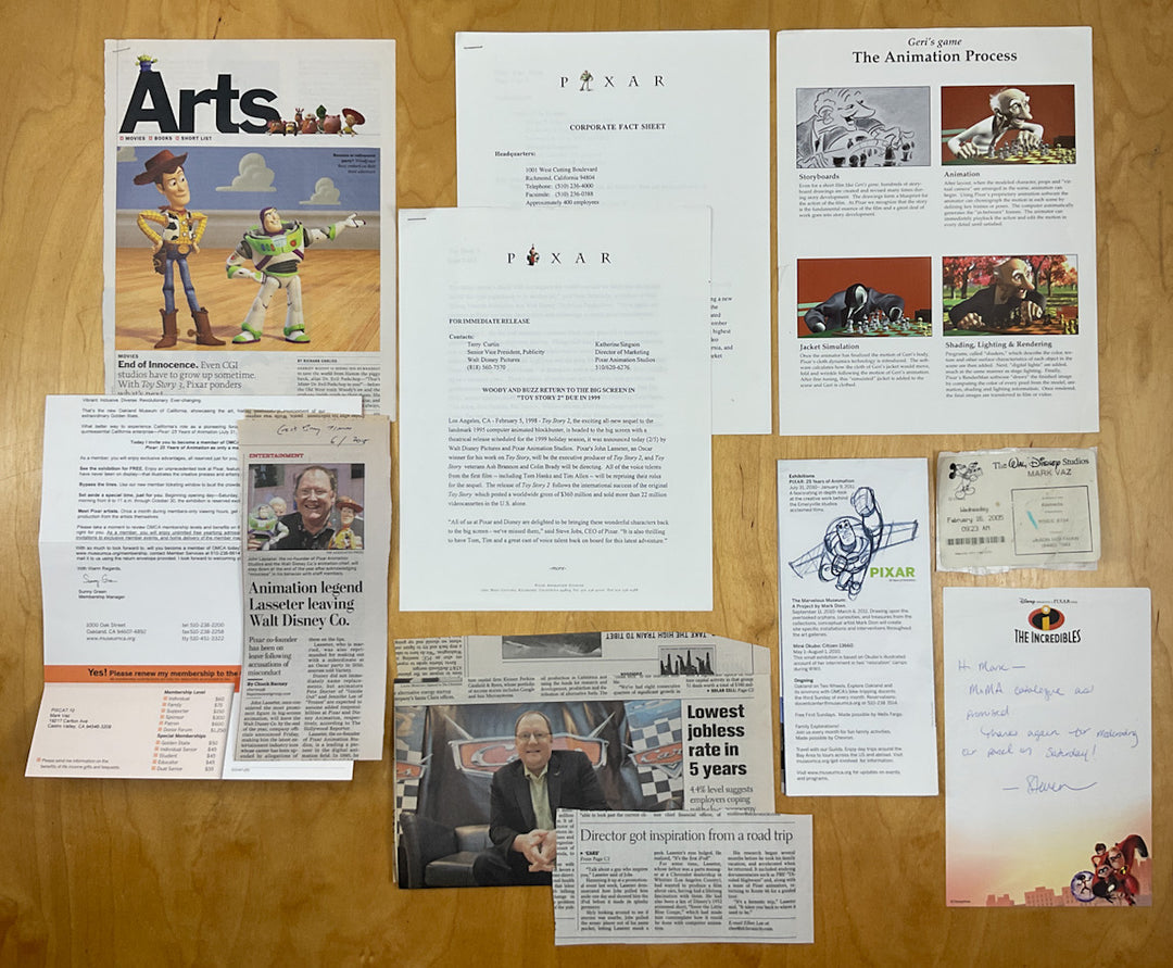 Pixar: at the Museum of Modern Art (2005) with Ephemera
