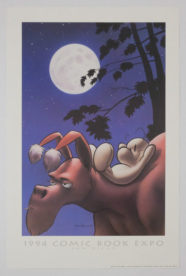 Jeff Smith Bone 1994 Comic Book Expo Print